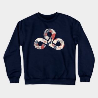 Esports Gaming Team Distressed Crewneck Sweatshirt